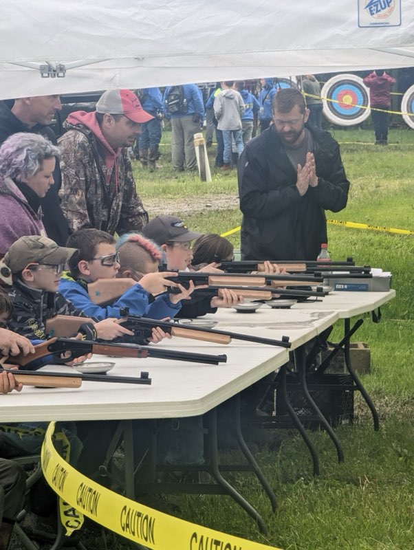 Scouts at the BB Range